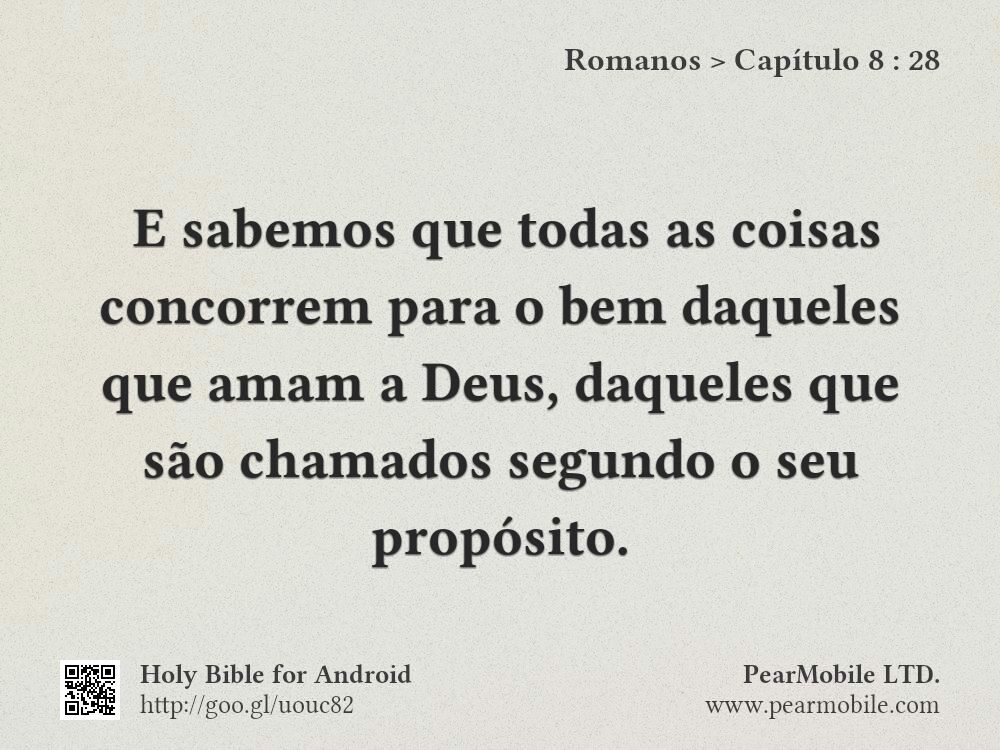 Romanos, Capítulo 8:28